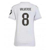 Real Madrid Federico Valverde #8 Domáci Ženy futbalový dres 2025-26 Krátky Rukáv